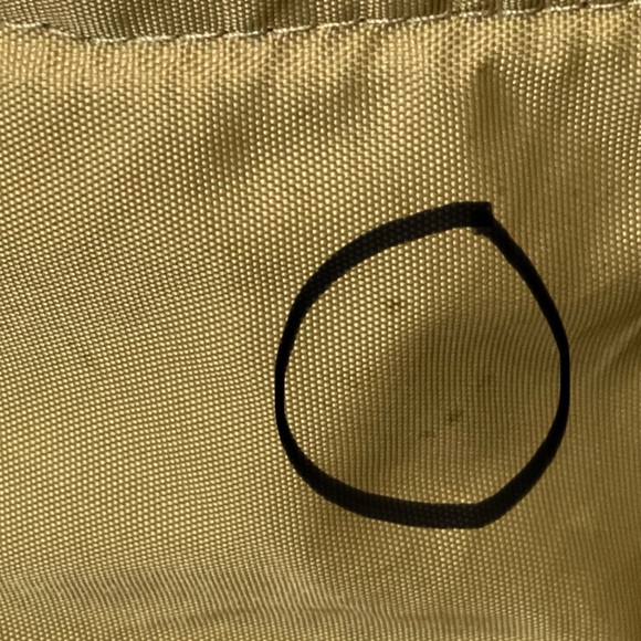 Vintage Ford Edition Eddie Bauer Travel Handle Canvas Leather Duffle Bag Weekend - Picture 12 of 14